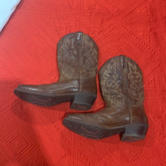 Authentic Men’s Laredo Leather Cowboy Boots - Picture 2 of 6